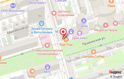 Оператор связи и интернет-провайдер Билайн на Пушкинской улице на карте