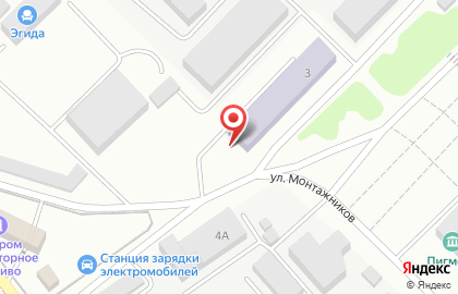 Тамбовский государственный технический университет на улице Монтажников на карте