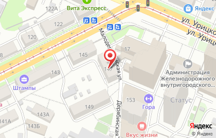 Лазерный Маркер на карте