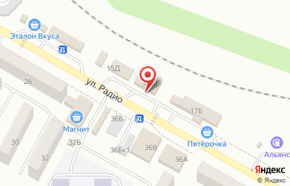 Магазин Бавария в Ростове-на-Дону на карте