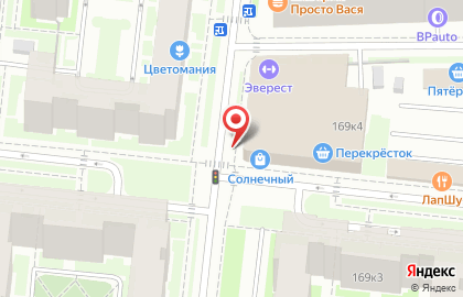 Мебельный салон Зов в Красносельском районе на карте