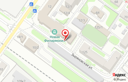 Кафе Роза ветров на Зыряновской улице на карте