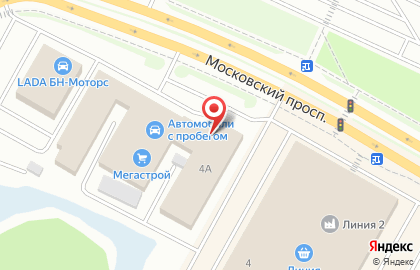 М-двери на Московском проспекте на карте