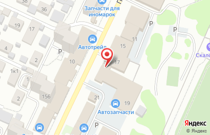 Шиномонтажная мастерская на Покровской улице на карте