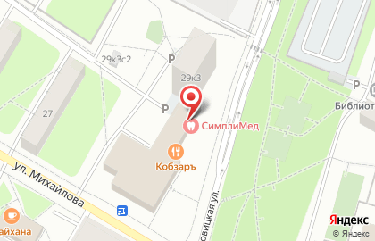 Ногтевая студия Elegante club на улице Михайлова на карте