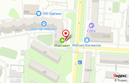 Магазин Вкусняшка на улице Гагарина на карте