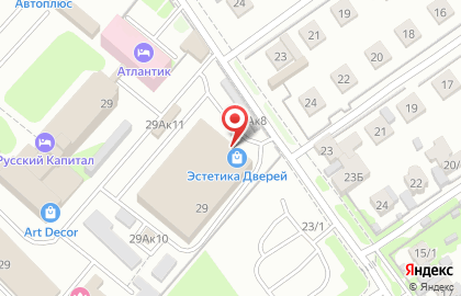 Ателье на улице Минеева на карте