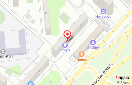 ООО Центр Бытовых Услуг 77 на улице Комсомольский на карте