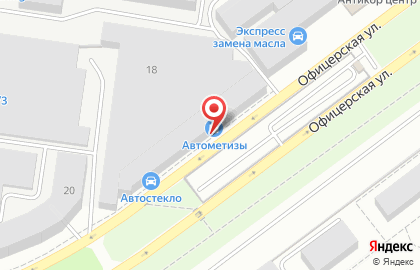 Магазин АвтоГород в Автозаводском районе на карте