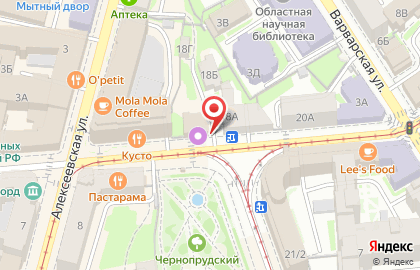 Юридическая компания Арбитр52 в Нижегородском районе на карте