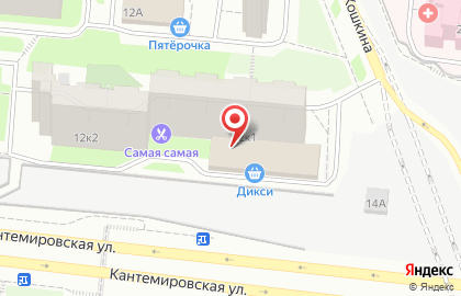 Школа иностранных языков BKC International House на метро Кантемировская на карте