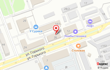 ОАО Банкомат, Сбербанк России на улице Горького на карте