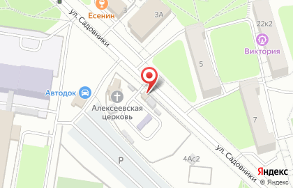 Церковная лавка в Москве на карте