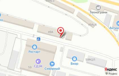 Магазин автозапчастей в Калуге на карте