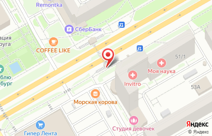 Магазин Желен в Оренбурге на карте