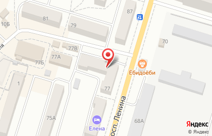 Магазин косметики Престиж на проспекте Ленина на карте