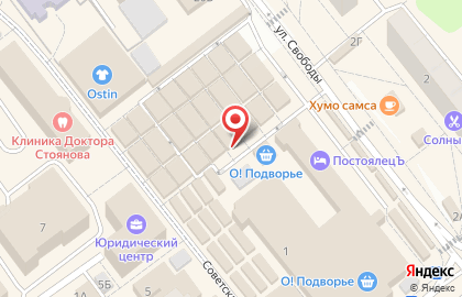Кафетерий в Москве на карте