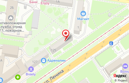 Нижегородский филиал Банкомат, Внешпромбанк в Автозаводском районе на карте