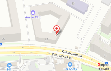 Онлайн-прайс автостёкол ЁКЛ.РФ на Уральской улице на карте