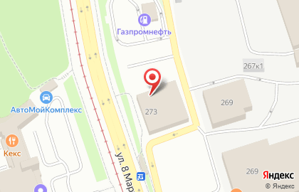 Супермаркет Лента в Екатеринбурге на карте
