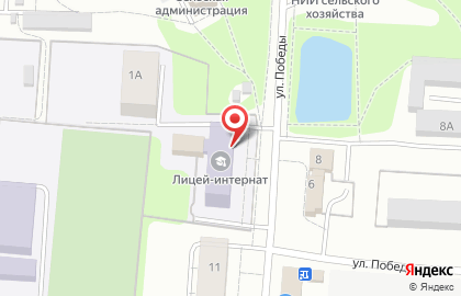 Многопрофильный лицей-интернат на карте