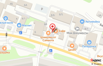 Магазин автозапчастей на Советской (Рощино), 8/12 на карте
