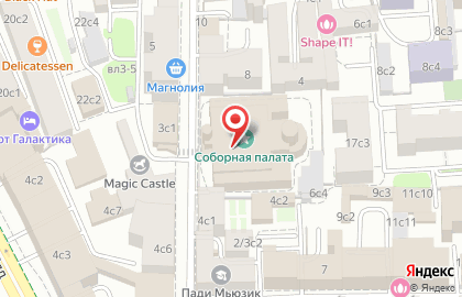 Православный Свято-Тихоновский гуманитарный университет в Москве на карте