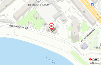 Отделение Пенсионного фонда РФ по Курганской области в Кургане на карте