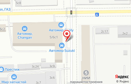 Автосалон Hyundai Автомир на Иркутской улице на карте