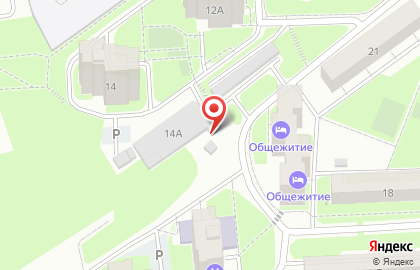 Шиномонтажная мастерская на улице Латышских Стрелков, 14А на карте