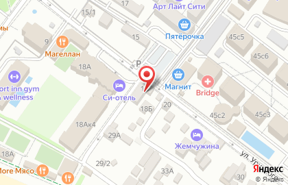 Продуктовый магазин в Сочи на карте