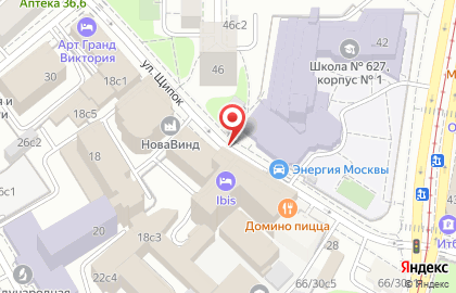 Ibis Moscow Paveletskaya на карте