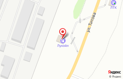 Лукойл в Липецке на карте