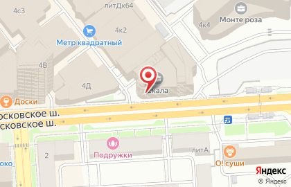 Банкомат Сбербанк на Московском шоссе, 4 к 15 на карте