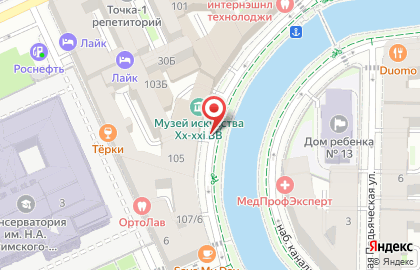 Манеж на Сенной площади на карте