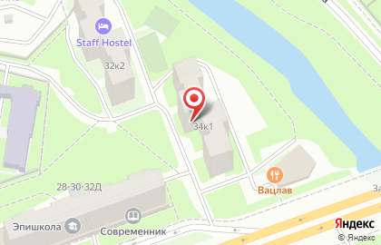 Кафе-бар на Заневском проспекте, 34 к1 на карте