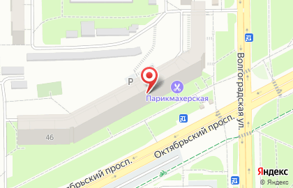 Пивной мир на Октябрьском проспекте на карте