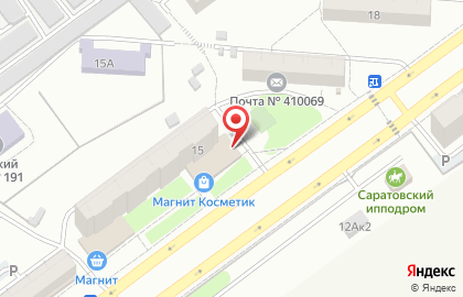 Супермаркет Пятёрочка на Ипподромной улице на карте