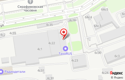 Автоцентр в Москве на карте