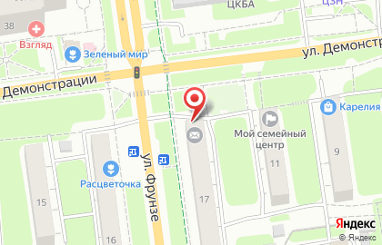 Почта России в Туле на карте