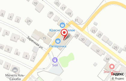 Супермаркет Пятёрочка в Рязани на карте