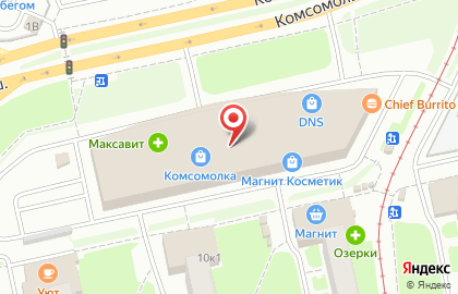 Зоомагазин Трезор на Комсомольской площади на карте