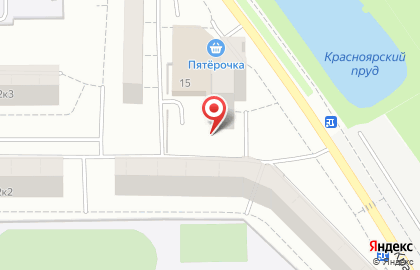 Гослото, Всероссийская государственная лотерея на Красноярской улице на карте