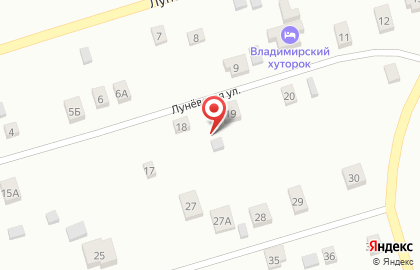 Гостиница Владимирский Хуторок на карте