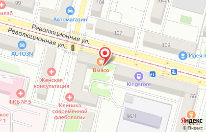 Мужская парикмахерская Chapaev Barbershop на улице Пархоменко на карте