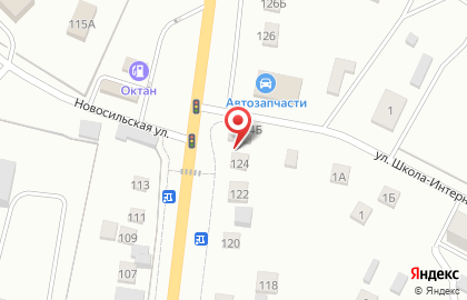 Продуктовый магазин на Советской улице на карте