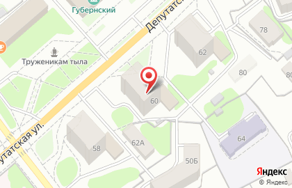 Группа event-компаний Парадиз на Депутатской улице на карте