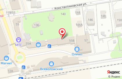 МТС во Всеволожске на карте