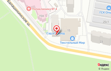 Частная наркологическая клиника терапии и реабилитации от алкогольной и наркотической зависимости Дельта в Балашихе на карте