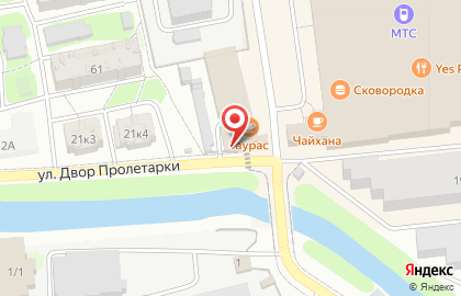 Продуктовый магазин Улыбка на Калинина на карте